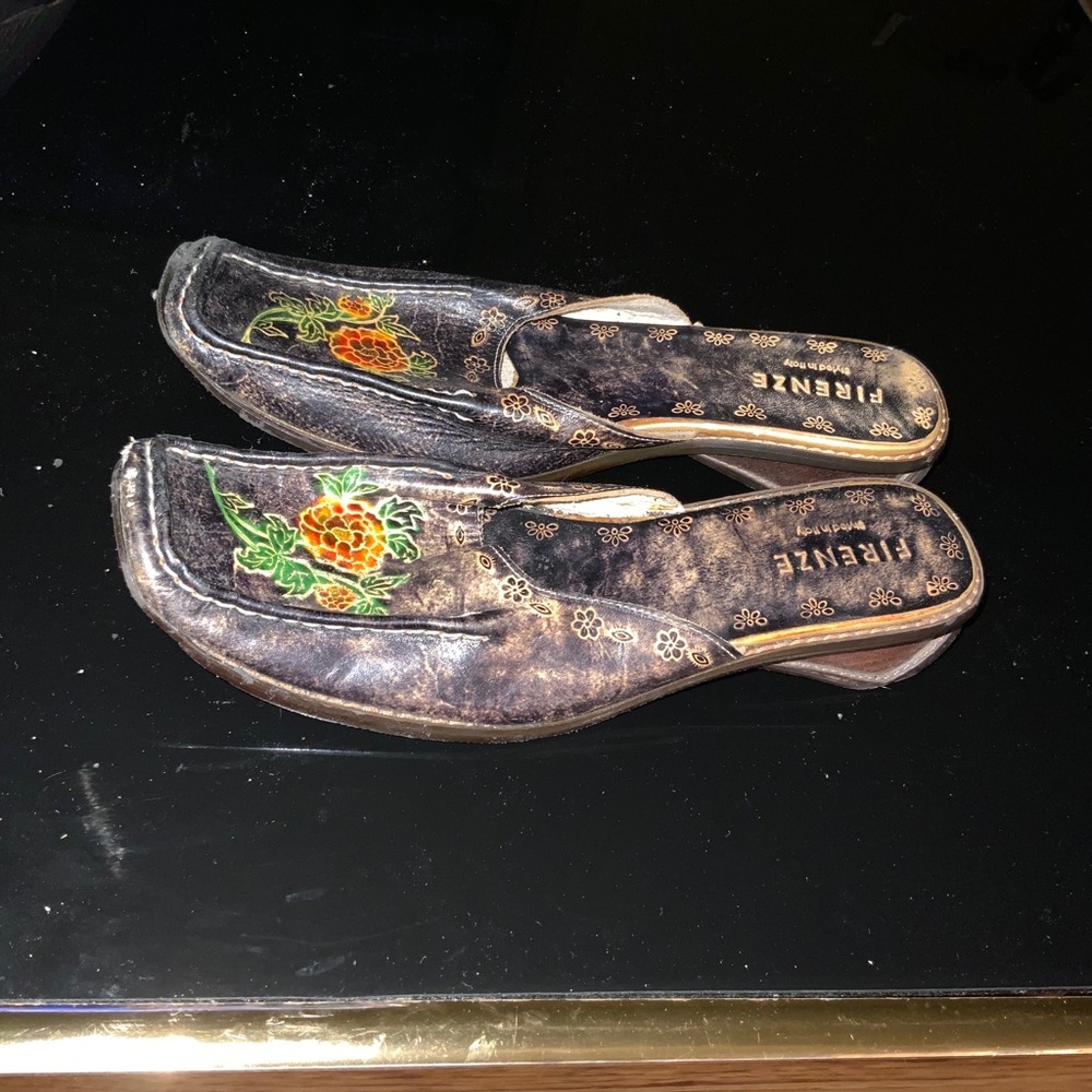 Firenze Brand Size 10 Made in Italy Mule